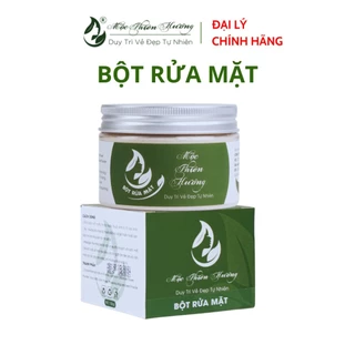 Bột Rửa Mặt Giúp Sạch Da, Bụi Bẩn, Dầu Nhờn Trên Da, Se Khít Lỗ Chân Lông 100gr | Mộc Thiên Hương