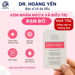 Kem Rạn STRIANIX Ngăn Ngừa Và Làm Mờ Rạn Đỏ Và Rạn Trắng Nhập Khẩu Từ Pháp - Gói 3g Dùng Thử - bs Yến