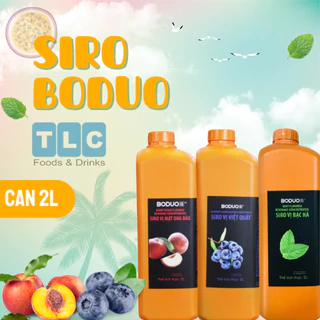 Siro Boduo Các Vị can 2000ml