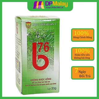 Bột bôi bỏng B76 Học Viện Quân Y lọ 20g