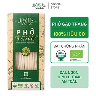 Phở gạo trắng, gạo lứt hữu cơ Hoa Sữa 250g (Date xa)