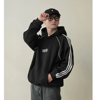 Áo hoodie Qthouse, áo nỉ form boxy mẫu mới 2023 QTHD01