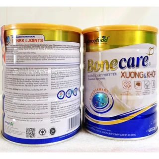 Combo 2 lon Sữa bột BoneCare Xương & Khớp 850g - Cải thiện các vấn đề về xương khớp cho người già, lớn tuổi