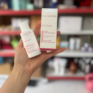 50mlKem chống nắng Clarins nâng tone màu 𝗥𝗢𝗦𝗬 𝗚𝗟𝗢𝗪