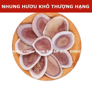 Lộc Nhung Khô Thượng Hạng 100gram - Nhung Hươu (lát to, thơm, đều)