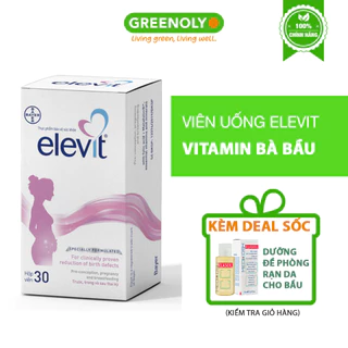 Elevit Viên Bổ Sung Vitamin Cần Thiết Cho Mẹ Bầu Và Sau Sinh 30 Viên