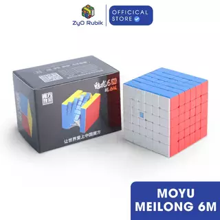 Rubik 6x6 Moyu Meilong 6M v2  Có Nam Châm Stickerless- Đồ Chơi Trí Tuệ - Zyo Rubik