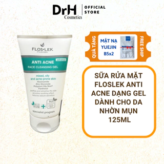 Sữa Rửa Mặt Floslek Anti Acne Face Cleansing Gel 125ml