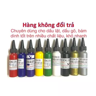 MỰC ĐÓNG DẤU DATE TRÊN MỌI CHẤT LIỆU LỌ 60 ml(KO DÙNG CHO DẤU FLASH)