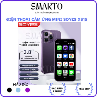 Điện thoại mini siêu nhỏ cảm ứng Soyes XS15, Soyes XS 16