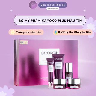 Bộ mỹ phẩm kayoko cao cấp 5in1 giúp dưỡng trắng da, giảm thâm mụn, combo mỹ phẩm phục hồi da, ngừa lão hóa hiệu quả