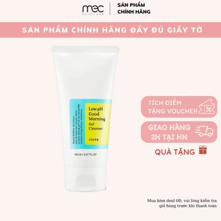 [Loại 150ml] Sữa Rửa Mặt Cosrx Low PH Good Morning Gel Cleanser Dạng Gel Chiết Từ Dầu Cây Trà