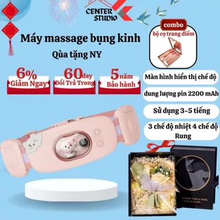 Máy chườm  kinh nguyệt, Đai massage đau bụng kinh, lưu thông kí huyết, chườm ấm giảm đau ngày kì kinh, Massage bụng kinh