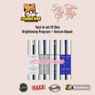 (pre oder 3d) Tách set 4 sản phẩm đủ phân loại 30ml unbox