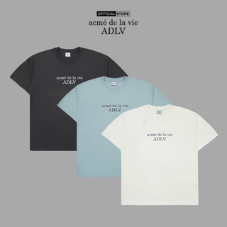 Áo Thun ADLV Circle Symbol Basic Logo Dáng oversized Màu Than chì/Kem/Xanh mint - Hàng chính hãng