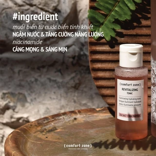 Nước Hoa Hồng Giúp Cân Bằng Độ Ẩm & Sáng Da Tức Thì Toner ComfortZone Revitalizing Tonic (Mẫu dùng thử - 50ml)