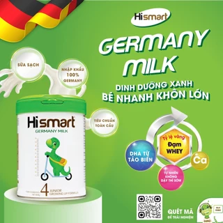 [ 1 tặng 1 Yến chưng] Sữa bột HiSmart GerMany nhập khẩu nguyên lon Đức