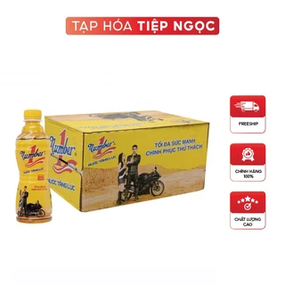 Thùng 24 chai nước tăng lực Number 1 330ml