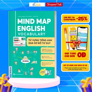 Sách - Mind Map English Vocabulary -Từ Vựng Tiếng Anh Qua Sơ Đồ Tư Duy