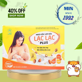 (Hàng mới về) Ngũ cốc lợi sữa lạc lạc Plus Dr.Maya chính hãng- Ngũ cốc sau sinh lạc lạc hộp 30 gói và 15 gói (MB.R11F)