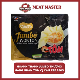 Hoành thánh Jumbo thượng hạng nhân tôm CJ Cầu Tre 286g