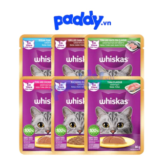 Pate Whiskas Adult Mèo Trưởng Thành 80g