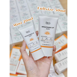 SET Kem Chống Nắng Nâng Tông Dr.G Brightening Up Sun+