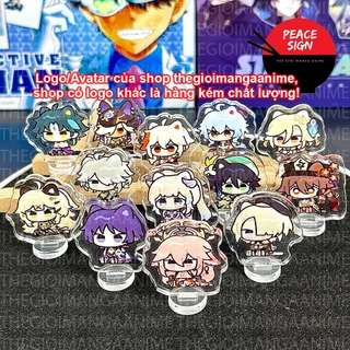 (3CM) MÔ HÌNH Standee GENSHIN IMPACT ver TAI MÈO NGỒI game tượng acrylic mica chibi trong trang trí