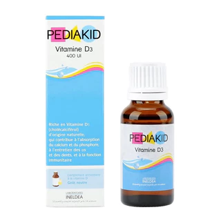 Vitamin D3 Cho Trẻ Sơ Sinh Pediakid D3 Lọ 20ml