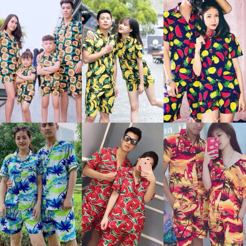 [GIẢM 10%] ĐỒ BỘ CÂY DỪA , BỘ ĐI BIỂN , QUẦN ÁO ĐI BIỂN CHO GIA ĐÌNH CHO NHÓM ĐỦ SIZE LỚN& BÉ TRANG TƯƠI SHOP