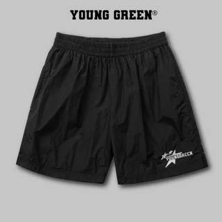 Quần Short Young Green Wrinkled