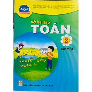 vở bài tập toán lớp 2 tập 1 + Bút Chì (thuộc bộ chân trời sáng tạo)