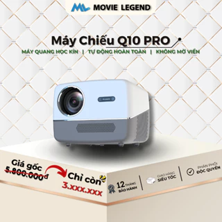 Máy Chiếu Mini Movie Legend Q10 PRO Full HD | Máy Quang Học Kín | Chống Bụi | Chống Ồn | Không Mờ Viền