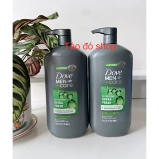 Sữa tắm và rửa mặt Dove Men + Care Extra Fresh (946ml) của Mỹ