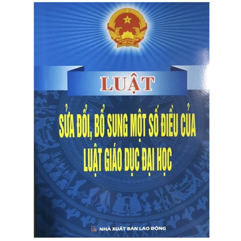 Sách - Luật sửa đổi, bổ sung một số điều của Luật giao dục đại học