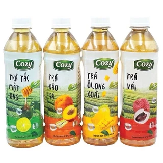 Boncha tắc mật ong,việt quất lốc 6 chai 445ml