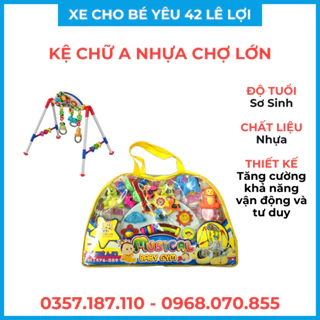 [Đồ Chơi Sơ Sinh] Kệ chữ A Nhựa Chợ Lớn - Cho bé sơ sinh