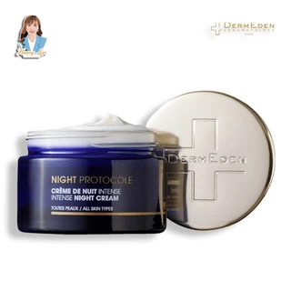 Kem dưỡng sáng da ban đêm Pháp DermEden Night Protocole Intense Night Cream 50ml