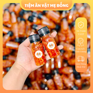 1 Chai Ớt Rim Mật Ong Siêu Cay Ngon Nhà Tiệm Ăn Vặt Mẹ Bống