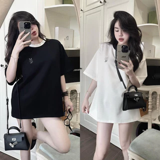 [ÁO THUN PHÔNG CAO CẤP] HOTTREN,From Rộng,Tay Lỡ,Cotton,Thêu chữ YLSS