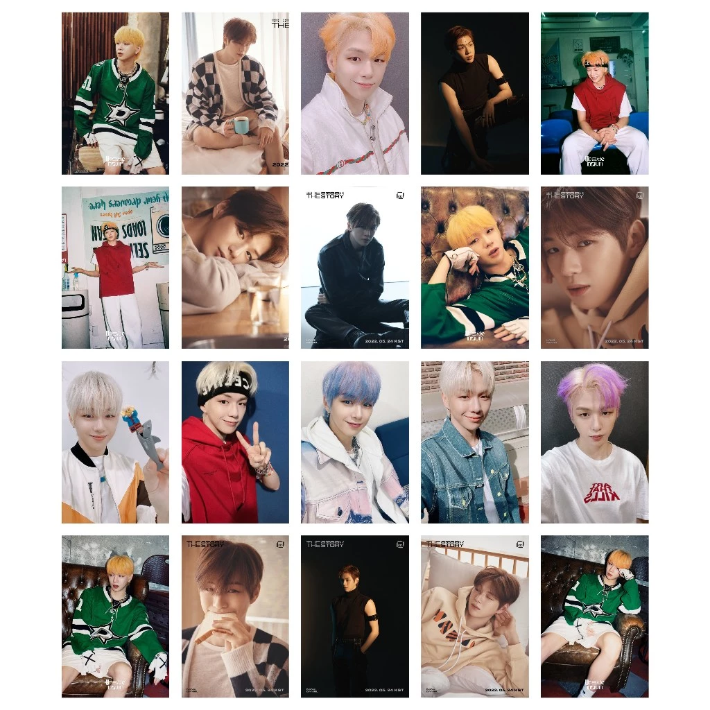 Lomo card 40 ảnh Kang Daniel - The Story