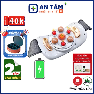 Máy Massage Bụng Đa Năng BM-B46 [BẢO HÀNH 24 THÁNG] Tích Hợp Đá Nóng Himalaya Giúp Giảm Mỡ Bụng, Chân, Đùi