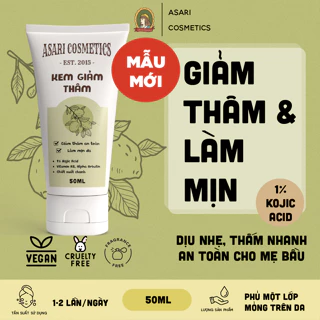 [50-150ml] Mẫu mới - Kem giảm thâm cơ thể handmade Asari Cosmetics