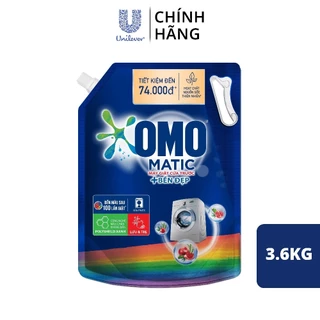 Nước Giặt OMO Matic Bền Đẹp Cửa trước 3.6kg