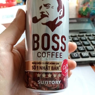 Cà phê lon uống liền Boss 180ml