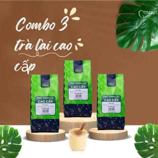 [Freeship] combo 3 trà xanh lài cao cấp VINSAF 500gr (cực rẻ)