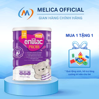 Sữa bột Enlilac Probi Protein A2 Pedia - Sữa phát triển trí não và chiều cao cho bé - Hộp 400/900g - MELICAOFFICIAL