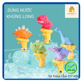 Súng đồ chơi khủng long phun nước siêu dễ thương cho bé - Watergun