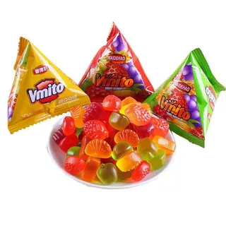 [ Dẻo ngon ] Combo 100g Kẹo dẻo hoa quả ( kẹo chip chip ) hình tam giác siêu ngon