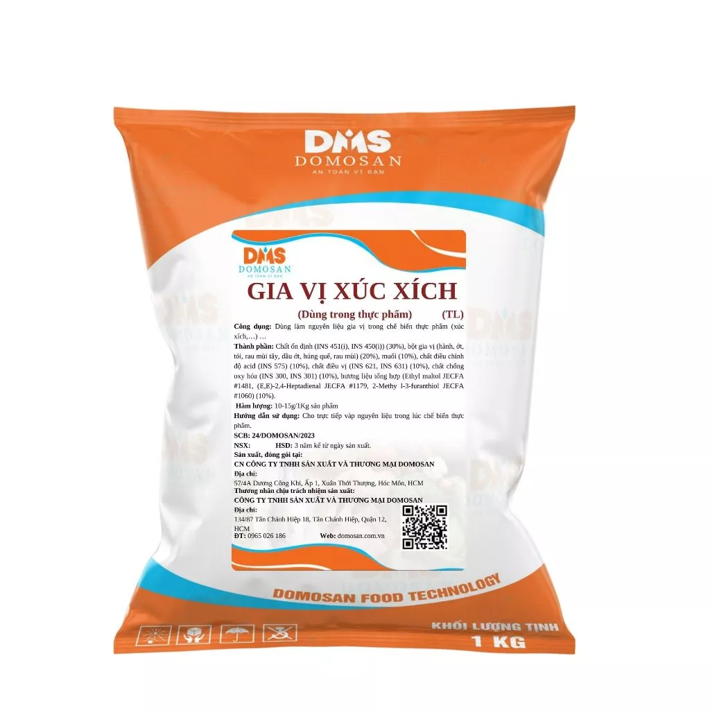 1KG GIA VỊ XÚC XÍCH ĐỨC ( TL ) - CHUẨN VỊ XÚC XÍCH ĐỨC THƠM NGON